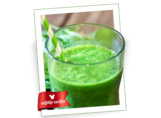 Ispanaklı Muzlu Smoothie